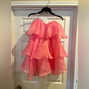 Klesis Bella & Bloom Pink Organza dress Medium